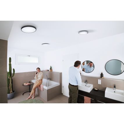 Osram - Dimbare LED-plafondlamp voor de badkamer SMART+ DISC LED/24W/230V 3000-6500K IP44 Wi-Fi