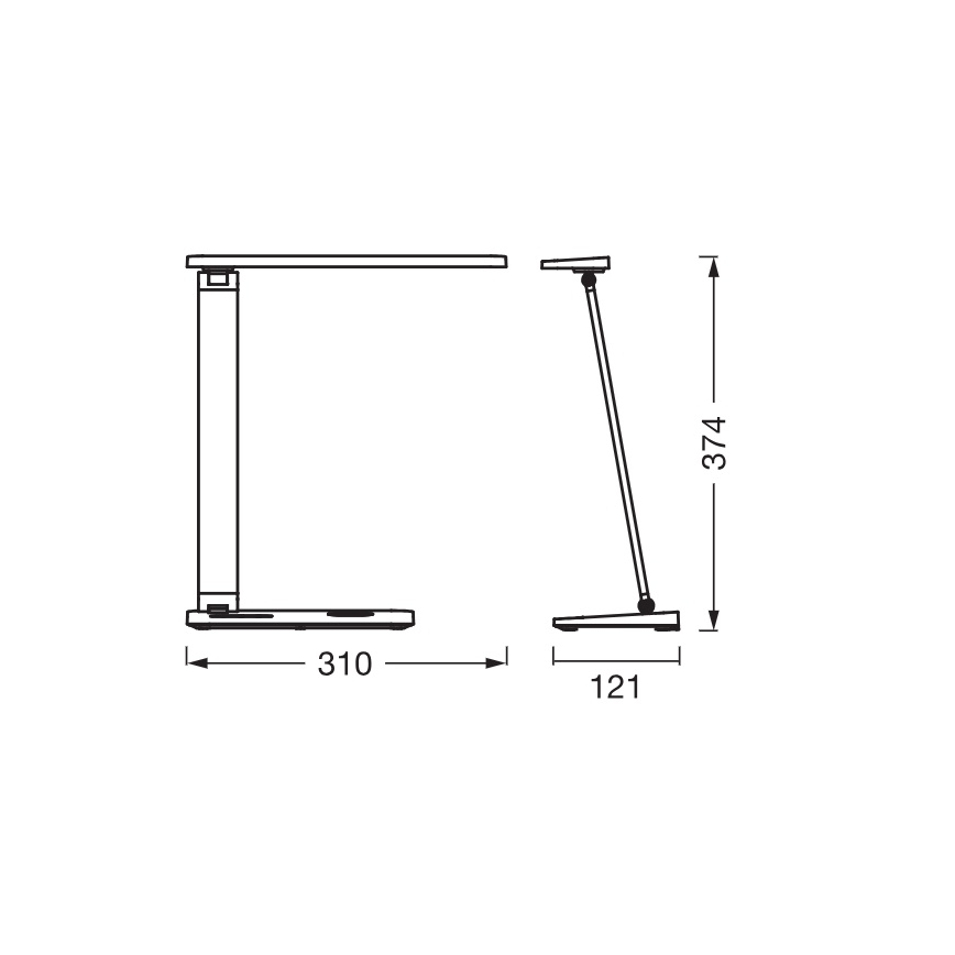 Osram - Dimbare LED-bureaulamp OFFICE LINE LED/7W/230V 3000/4000/6500K wit