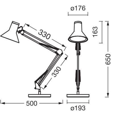 Osram - Dimbare LED-bureaulamp OFFICE LINE LED/9W/230V 3000K wit