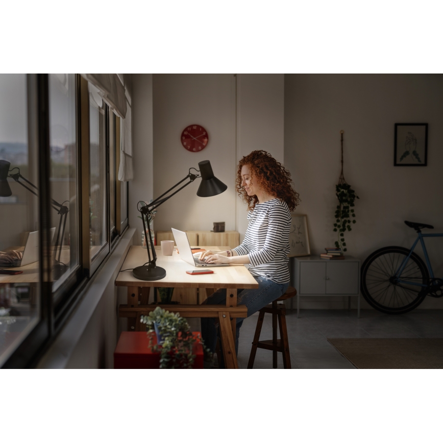 Osram - Dimbare LED-bureaulamp OFFICE LINE LED/9W/230V 3000K zwart