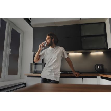 Osram - Dimbaar onderbouw-LED-armatuur met bewegings- en schemersensor LINEAR LED/5W/3,7V 2200 mAh 3000K 35 cm wit