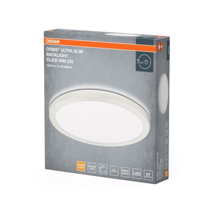 Osram - Dimbare LED plafondarmatuur ORBIS LED/15W/230V wit
