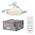 Osram - Dimbare LED-plafondlamp met ventilator PONIENTE LED/36W/230V 3000/4000/6500K + afstandsbediening