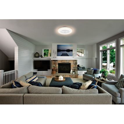 Osram - SMART+ dimbare LED-plafondlamp met ventilator LED/75W/230V 3000-6500K Wi-Fi + afstandsbediening