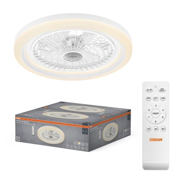 Osram - Dimbare LED-plafondlamp met ventilator SOLANO LED/26W/230V 3000/4000/6500K + afstandsbediening