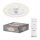 Osram - Dimbare LED-plafondlamp met ventilator SOLANO LED/26W/230V 3000/4000/6500K + afstandsbediening