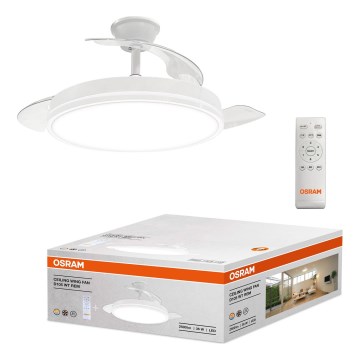 Osram - Dimbare LED-plafondlamp met ventilator WING LED/36W/230V 3000/4000/6000K + afstandsbediening