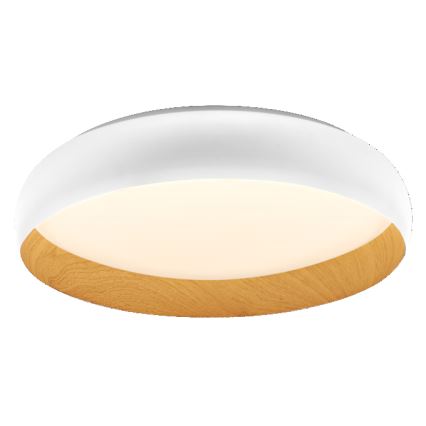 Osram - Dimbare LED-plafondlamp ORBIS LIVIA LED/36W/230V Ø 52 cm wit/bruin