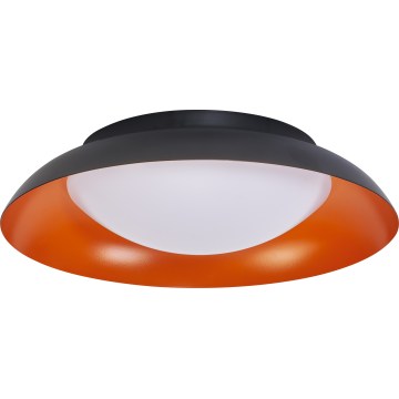 Osram - dimbare LED-plafondlamp ORBIS PLATE LED/35W/230V Ø 43 cm oranje/zwart