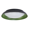 Osram - Dimbare LED-plafondlamp ORBIS PLATE LED/45W/230V Ø 48 cm groen/zwart