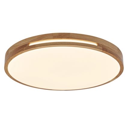 Osram - Dimbare LED-plafondlamp ORBIS WOODBURRY LED/24W/230V Ø 39 cm beige