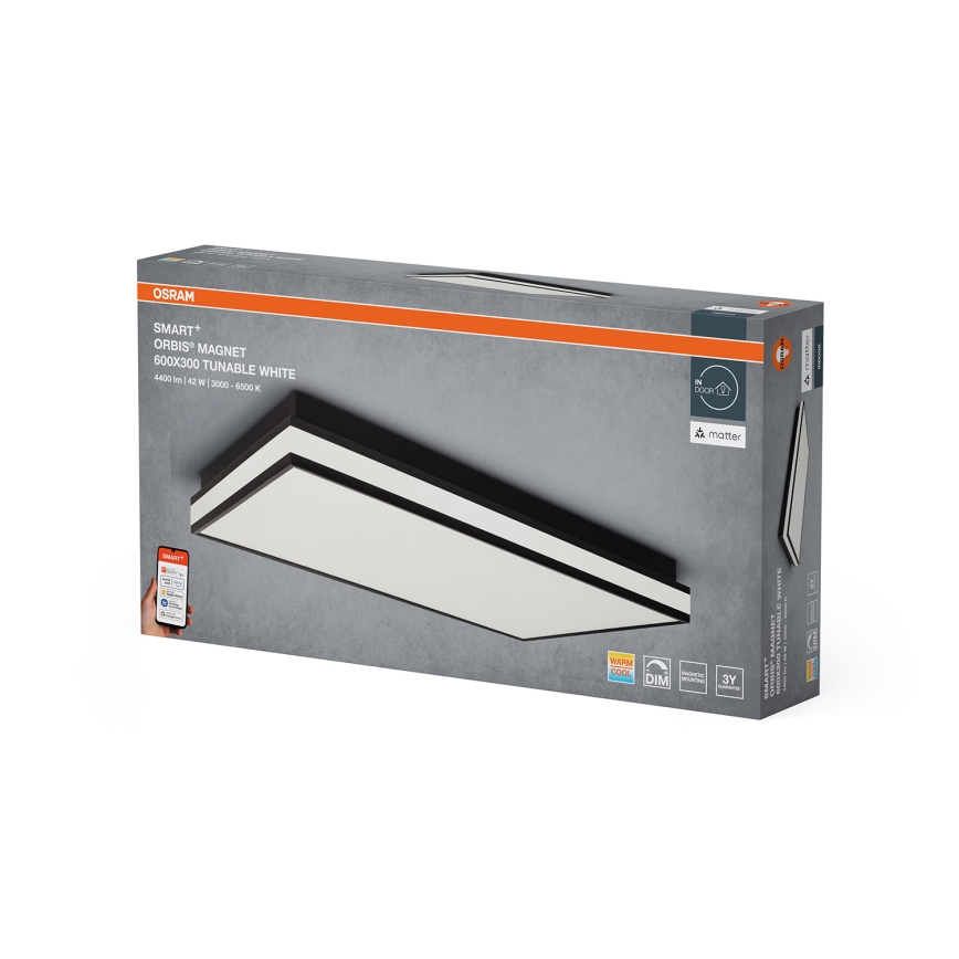 Osram - Dimbare LED-plafondlamp SMART+ MAGNET LED/42W/230V 30x60 cm 3000-6500K Wi-Fi