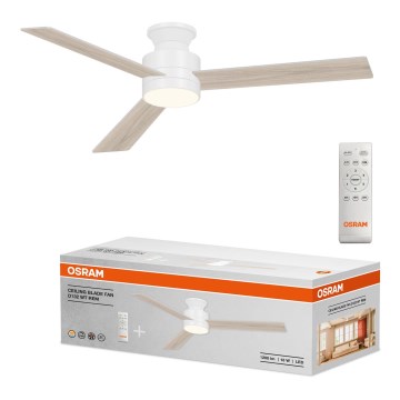 Osram - Dimbare LED-plafondventilator BLADE LED/18W/230V 3000/4000/6000K + afstandsbediening
