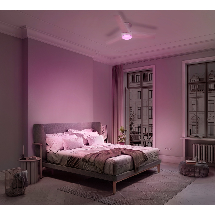 Osram - LED RGB dimbare plafondventilator NORDES LED/18W/230V 3000-6500K + afstandsbediening