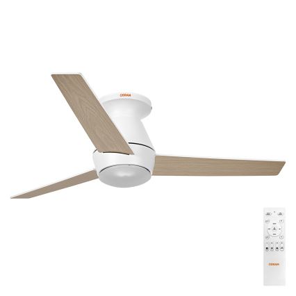 Osram - LED RGB dimbare plafondventilator NORDES LED/18W/230V 3000-6500K + afstandsbediening