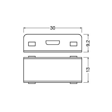 Osram - Dimbare LED-strip FLEX ACOUSTIC 2,6m LED/29W/230V + afstandsbediening
