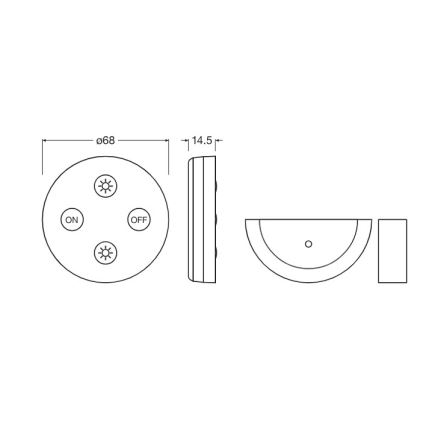 Osram - Dimbare LED-strip FLEX ACOUSTIC 2,6m LED/29W/230V + afstandsbediening