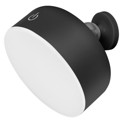 Osram - dimbare oplaadbare LED-bureaulamp 3-in-1 DECOR HELPER LED/1,8W/5V zwart