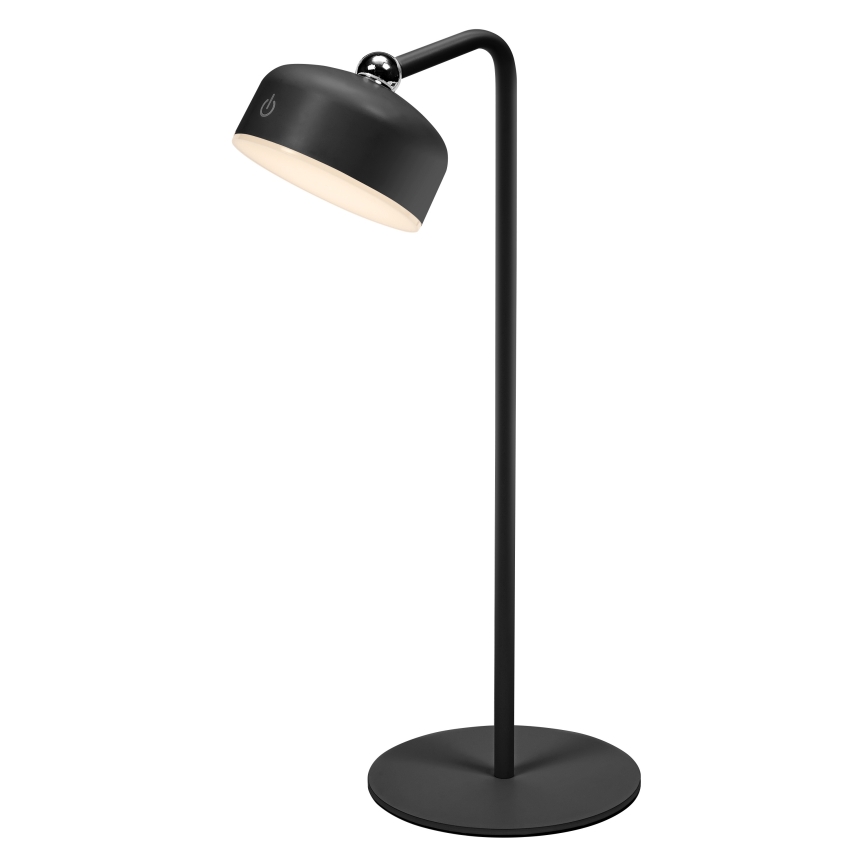 Osram - dimbare oplaadbare LED-bureaulamp 3-in-1 DECOR HELPER LED/1,8W/5V zwart