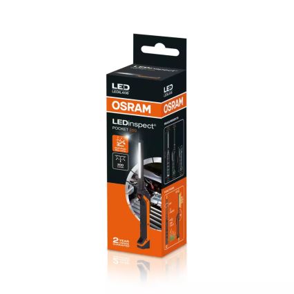 Osram - LED dimbare oplaadbare zaklamp LEDINSPECT POCKET200 LED/2W/3,7V IP54