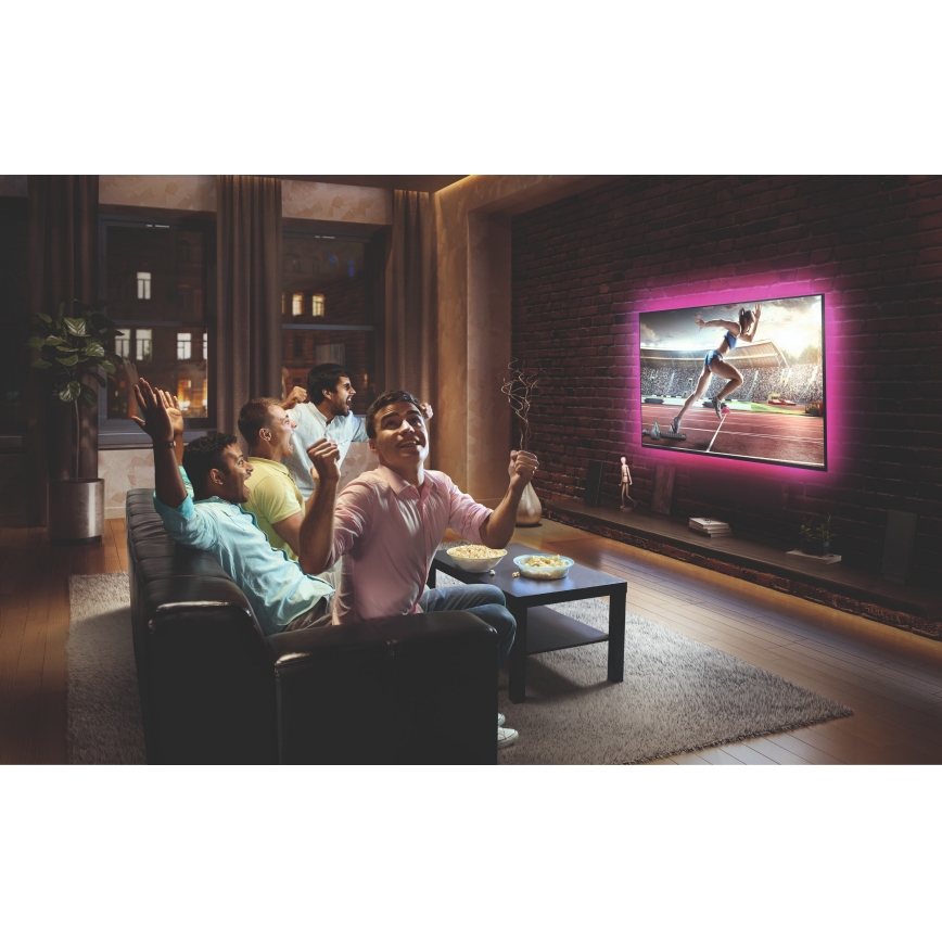 Osram - dimbare RGB LED-strip FLEX TV MOOD 1,5 m LED/4W/5V + afstandsbediening