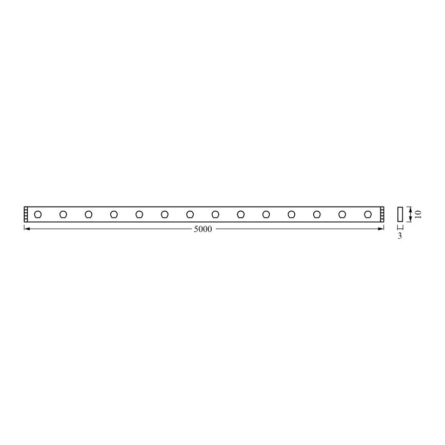 Osram - dimbare RGB LED-strip SMART+ MAGIC FLEX 5m LED/24W/230V Wi-Fi + afstandsbediening