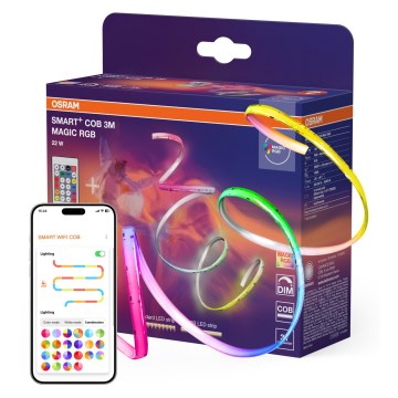 Osram - Dimbare RGB-LED-strip SMART+ MAGIC 3m LED/22W/230V Wi-Fi + afstandsbediening