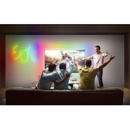 Osram - SMART+ MAGIC dimbare RGB-LED buitenstrip 3m LED/15W/230V IP44 Wi‑Fi + afstandsbediening