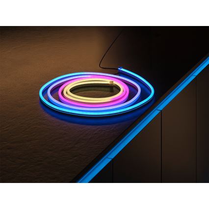 Osram - SMART+ MAGIC dimbare RGB-LED buitenstrip 3m LED/15W/230V IP44 Wi‑Fi + afstandsbediening