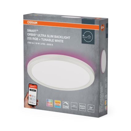 Osram - LED RGBW dimbare plafondlamp SMART+ ORBIS LED/19W/230V Ø 23,5 cm 2700-6500K Wi-Fi