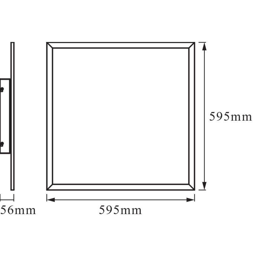 Osram - LED RGBW dimbare plafondlamp SMART+ PLANON LED/36W/230V 60x60 cm Wi-Fi