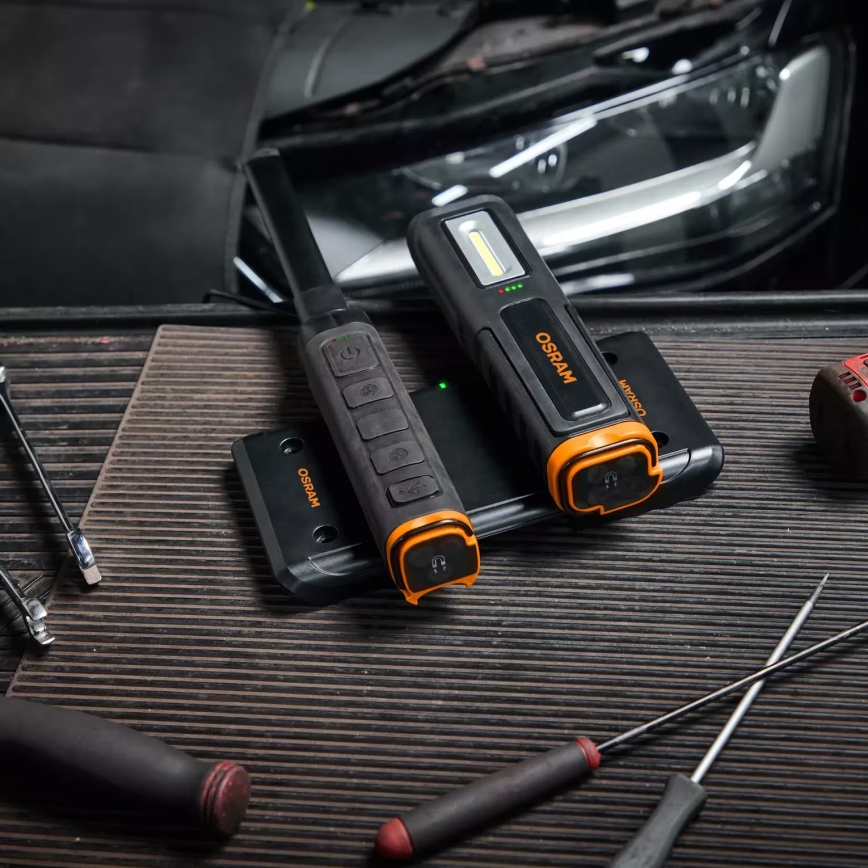 Osram - Draadloze magnetische oplader LEDINSPECT DUAL CHARGE PAD 5V