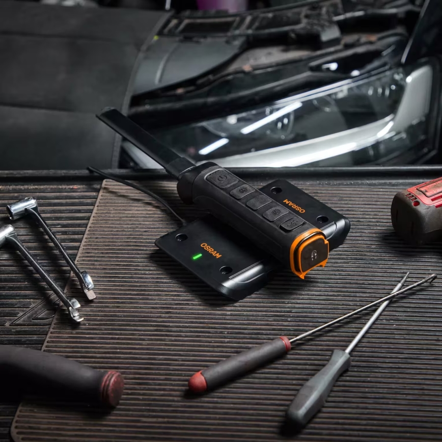 Osram - Draadloze magnetische oplader LEDINSPECT DUAL CHARGE PAD 5V