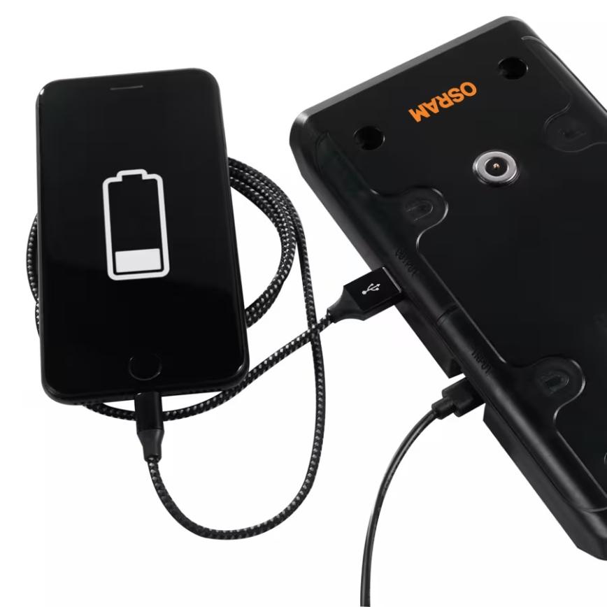 Osram - Draadloze magnetische oplader LEDINSPECT DUAL CHARGE PAD 5V