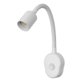 Osram - Flexibele wandlamp PLUG TUBE FLEX 1xGU10/5W/230V wit
