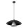 Osram - Hanglamp aan kabel DECOR FLYING MUSHROOM 1xE27/25W/230V Ø 50 cm zwart
