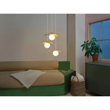 Osram - Hanglamp aan kabel DECOR PEARL 3xG9/5W/230V beige