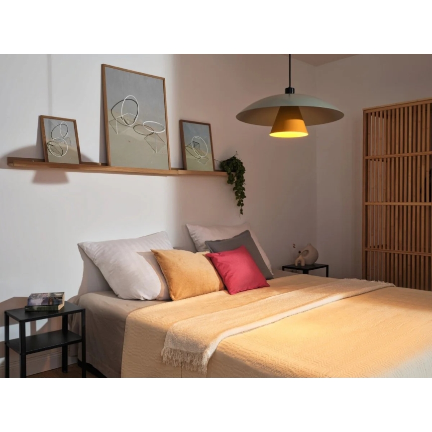 Osram - Hanglamp met snoer DECOR FLYING MUSHROOM 1xE27/25W/230V Ø 50 cm groen