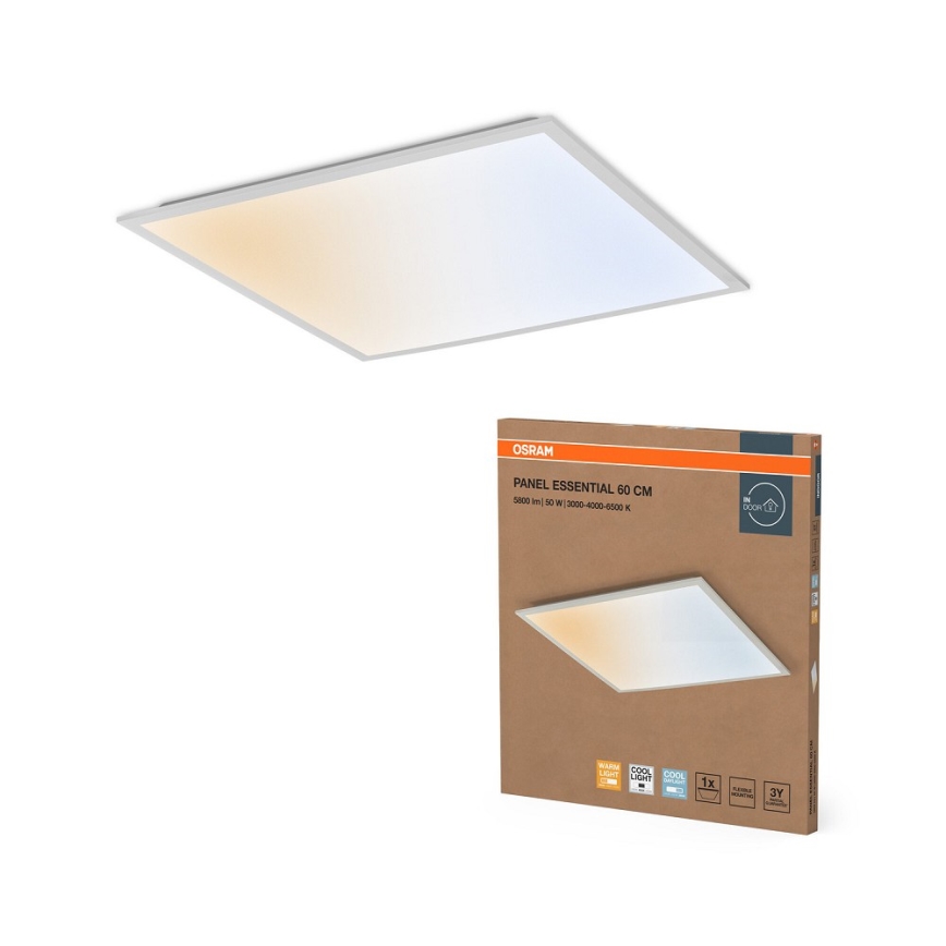 Osram - LED-paneel voor systeemplafond PANEL ESSENTIAL LED/50W/230V 3000/4000/6500K 60x60 cm wit