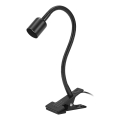 Osram - Klemlamp CLIP TUBE FLEX 1xGU10/5W/230V zwart