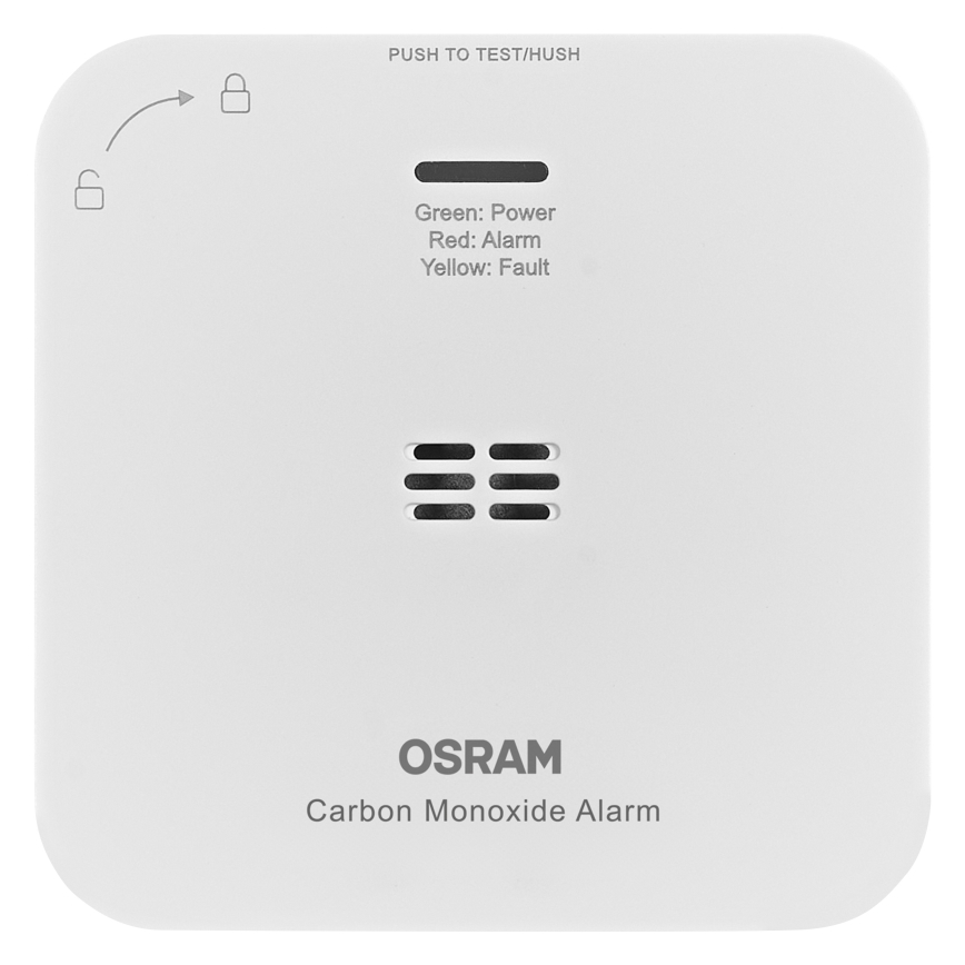 Osram - Koolmonoxidemelder SMART+ 2xAA Wi-Fi