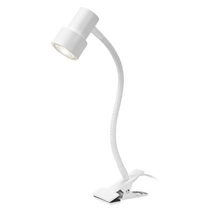 Osram - Lamp met klem CLIP STEP FLEX 1xGU10/5W/230V wit