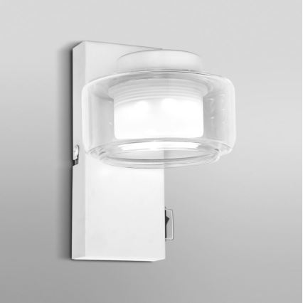 Osram - LED-wandlamp voor de badkamer ORBIS FLAME LED/5,5W/230V 3000/4000K IP44 wit