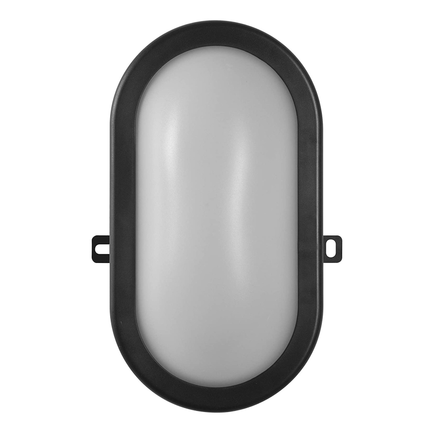 Osram - LED buitenwandlamp BULKHEAD LED/11W/230V IP54 zwart