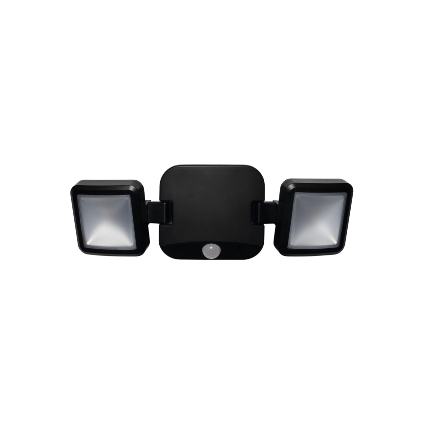 Osram - LED buitenwandstraler met sensor BATTERY 2xLED/5W/4xD IP54