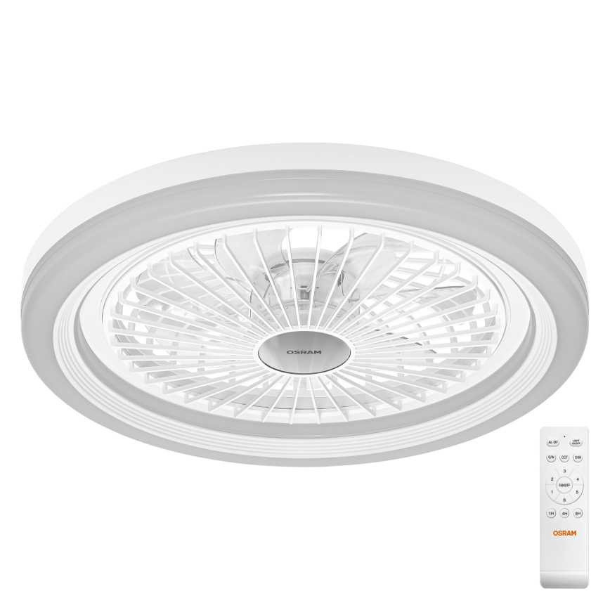 Osram - Dimbare LED-plafondlamp met ventilator SOLANO LED/26W/230V 3000/4000/6500K + afstandsbediening