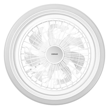 Osram - Dimbare LED-plafondlamp met ventilator SOLANO LED/26W/230V 3000/4000/6500K + afstandsbediening