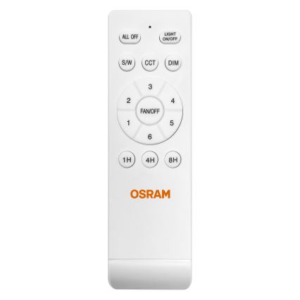 Osram - Dimbare LED-plafondlamp met ventilator SOLANO LED/26W/230V 3000/4000/6500K + afstandsbediening
