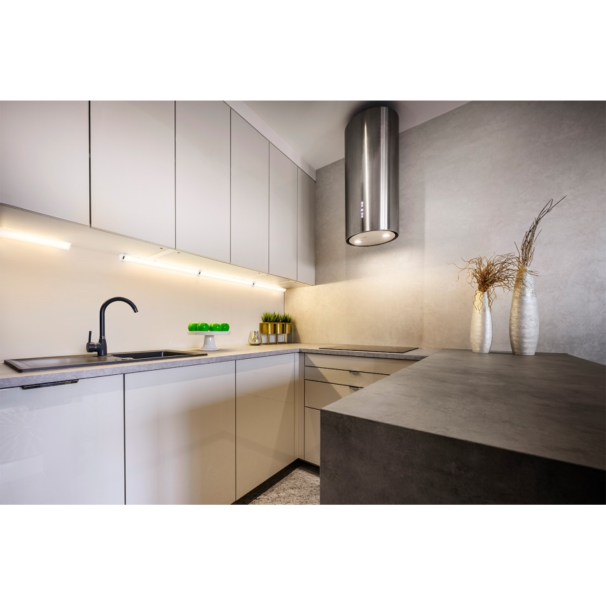 Osram - dimbare LED-onderbouwarmatuur met bewegingssensor LINEAR ANGLE LED/7,5W/230V 3000/4000/6500K 55 cm wit