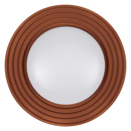 Osram - LED dimbare plafondlamp ORBIS CONCRETE LED/24,5W/230V Ø 50 cm bruin/beton